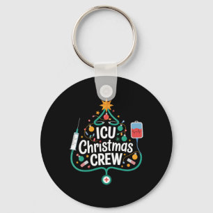 Llavero Navidades De Icu Equipo De Enfermeras De Vacacione