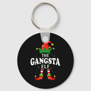 Llavero Navidades de la familia del elfo de Gangsta de Nav