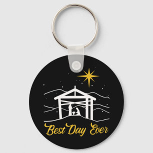 Llavero Navidades de la historia verdadera regalo de Jesús