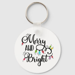 Llavero Navidades de la tipografía divertida