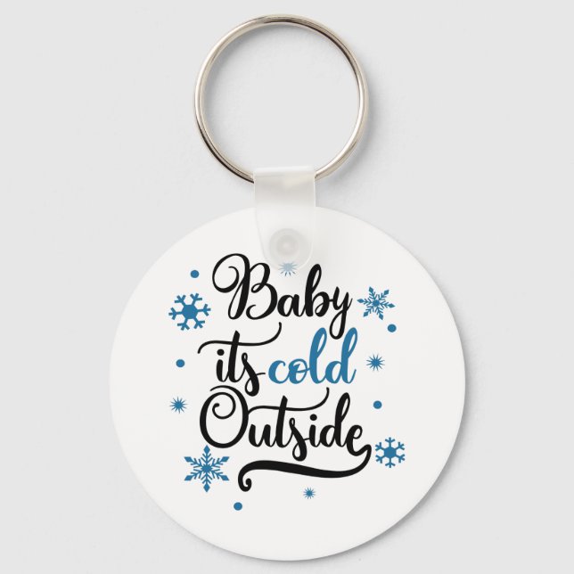 Llavero Navidades de la tipografía divertida (Anverso)