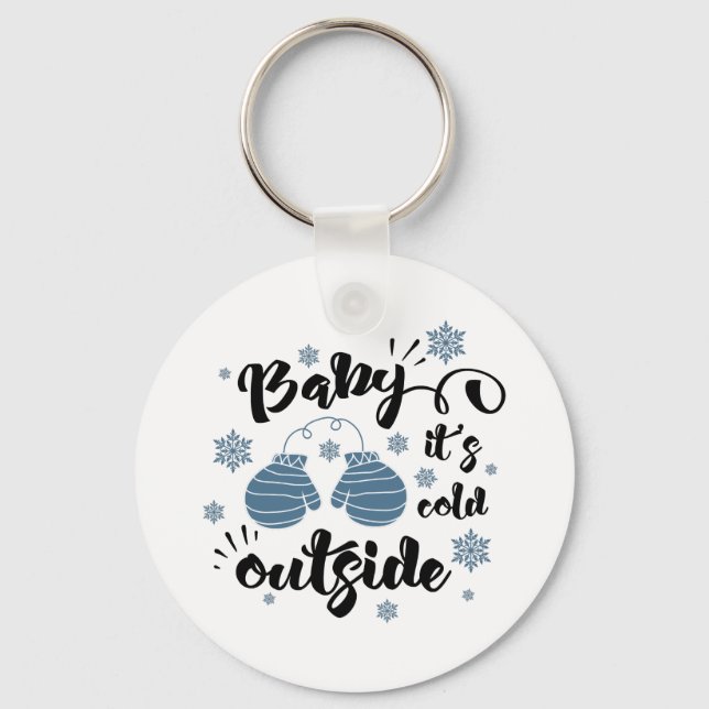 Llavero Navidades de la tipografía divertida (Anverso)