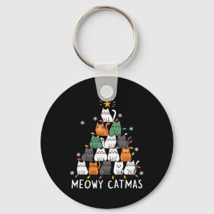 Llavero Navidades de Meowys Escuadrón Gato Santa Sombrero