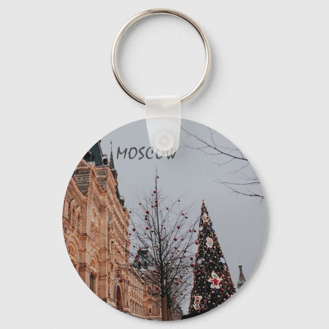 Llavero Navidades de Moscú (Anverso)
