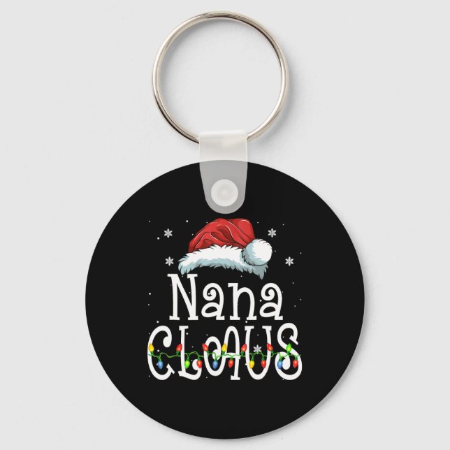 Llavero Navidades de Nana Claus Familia Pajama Matando Nav (Anverso)