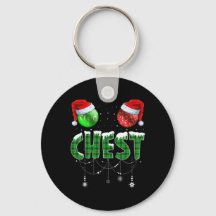 Llavero Navidades de nueces de pecho coincidentes con cast