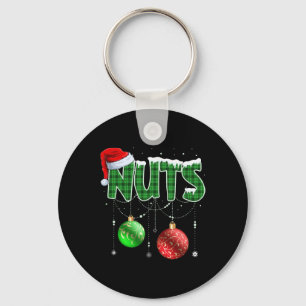 Llavero Navidades de nueces de pecho divertidas familiares