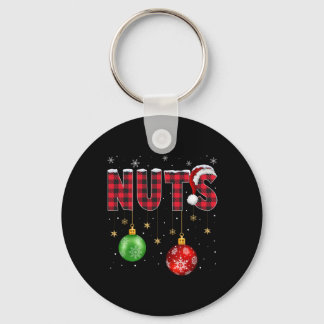 Llavero Navidades de nueces de pecho divertidas familiares