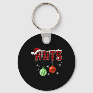 Llavero Navidades de nueces de pecho que coinciden con cas