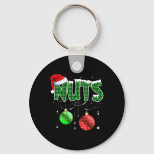 Llavero Navidades de nueces divertidas que coinciden con c