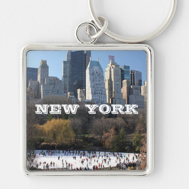 Llavero NAVIDADES de Nueva York (Frente)