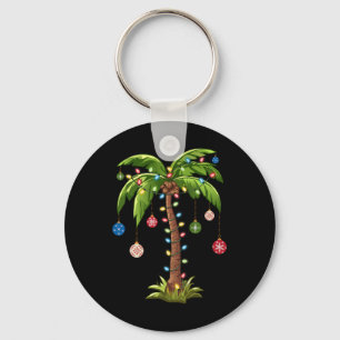 Llavero Navidades de palmeras iluminan Navidad tropical ha