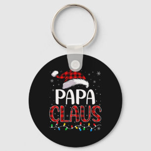 Llavero Navidades de Papa Claus iluminan Navidad familiar
