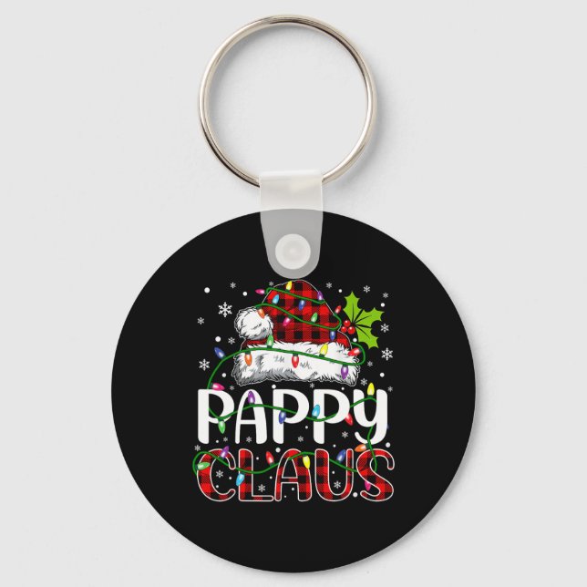 Llavero Navidades de Pappy Claus iluminan navidades famili (Anverso)