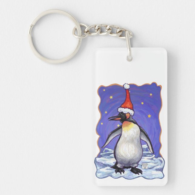Llavero Navidades de Penguin (Frente)