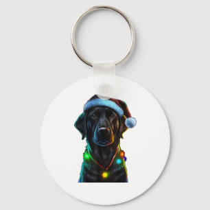 Llavero Navidades de perro de Black Funny árbol de luces S