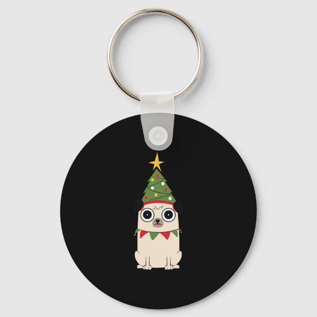 Llavero navidades de perros (Anverso)