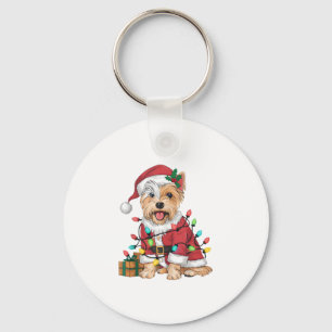 Llavero Navidades de perros de Santa Westie