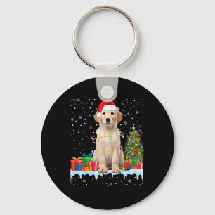 Llavero Navidades de perros divertidos de Santa Labrador i
