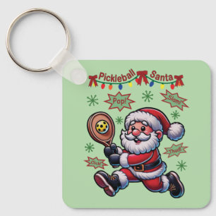 Llavero Navidades de Pickleball Santa Claus