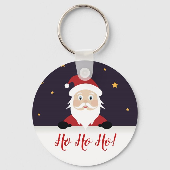 Llavero Navidades de San Nicolás Santa Claus Ho ho ho (Anverso)