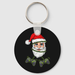 Llavero Navidades de Santa Claus Control de videojuegos Ni