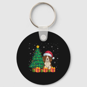 Llavero Navidades de Santa Hat de la Bretaña feos iluminan