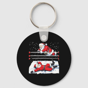 Llavero Navidades de Santa Wrestler en lucha libre Xmas Pa