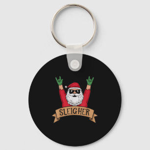 Llavero Navidades de Sleigher Rock N Roll Santa Claus