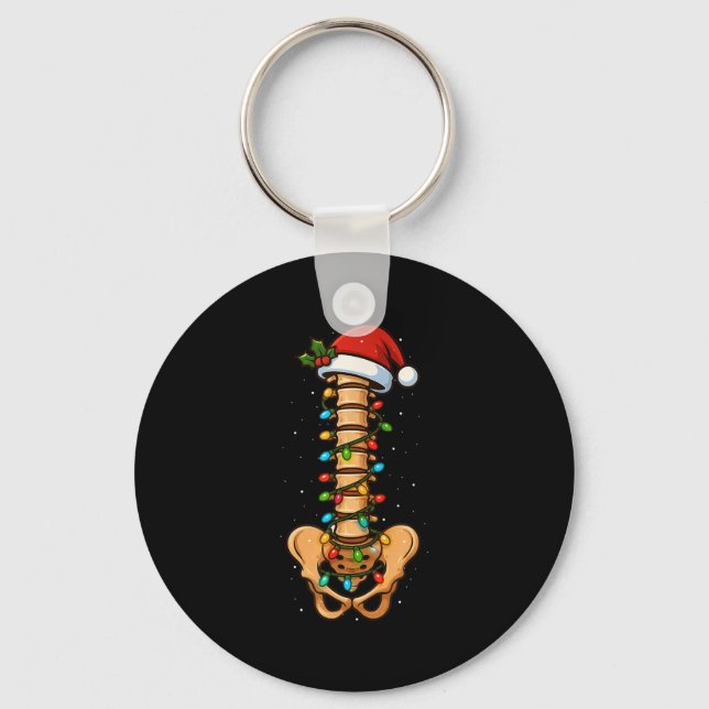Llavero Navidades de Snal Cord Neurologist Sne Médico Men  (Anverso)