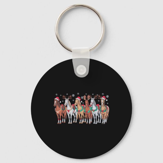 Llavero Navidades de Sombrero de Caballo alumbran el amor  (Anverso)