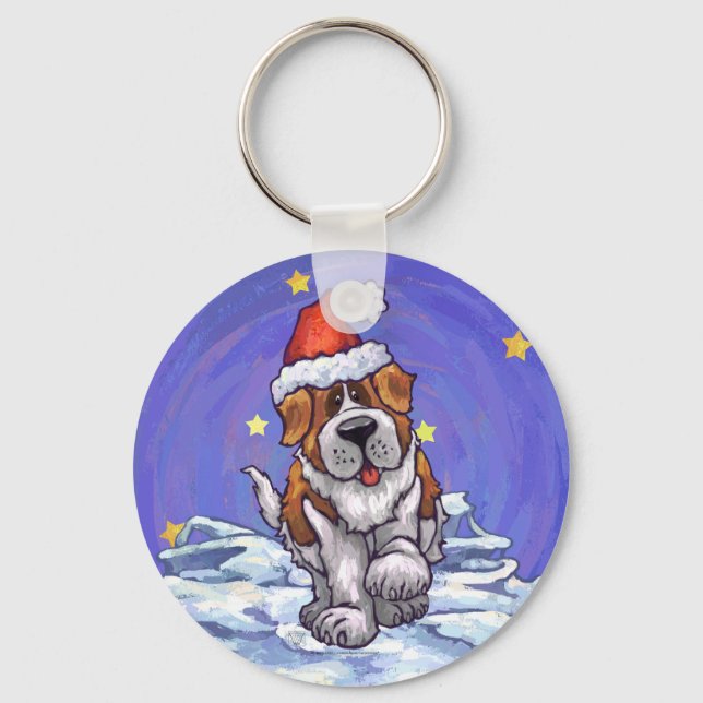 Llavero Navidades de St. Bernard (Anverso)