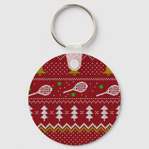 Llavero Navidades de tenis Patrón de punto dulce Navidad r
