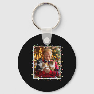 Llavero Navidades de Trump sudan perrera de perro de gato