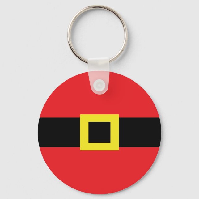 Llavero Navidades de vacaciones de la hebilla del cinturón (Anverso)