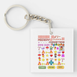 Llavero Navidades de vacaciones de Mikitiez videogame cute