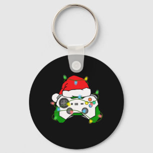 Llavero Navidades de videojuegos Gaming Santa Hat Control