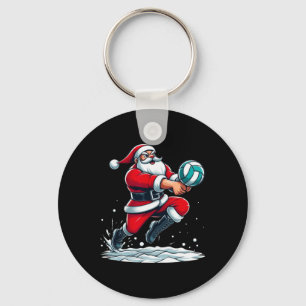 Llavero Navidades de voleibol Navidades navideños Santa Vo
