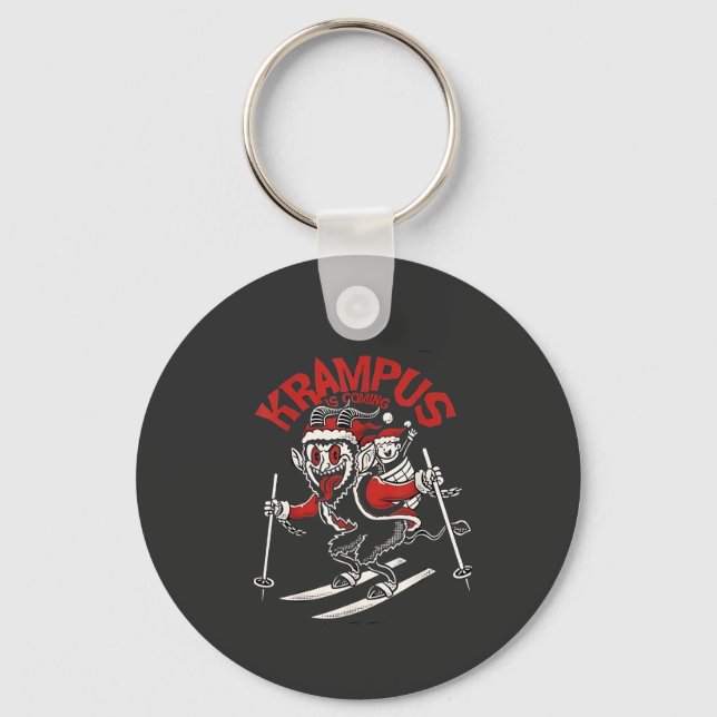 Llavero Navidades de Xmas Gruss Vom Krampus Devil (Anverso)