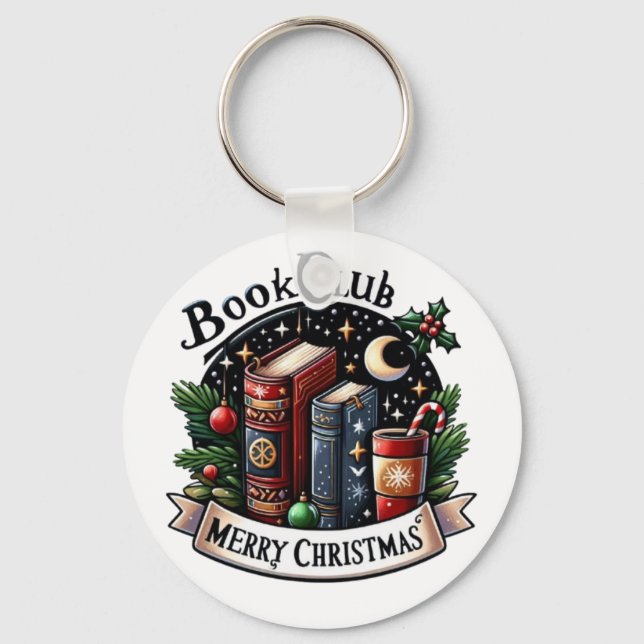 Llavero Navidades del Club del Libro (Anverso)