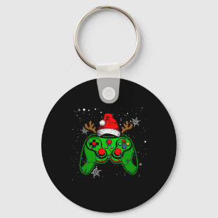 Llavero Navidades del controlador de juegos Santa Hat Game