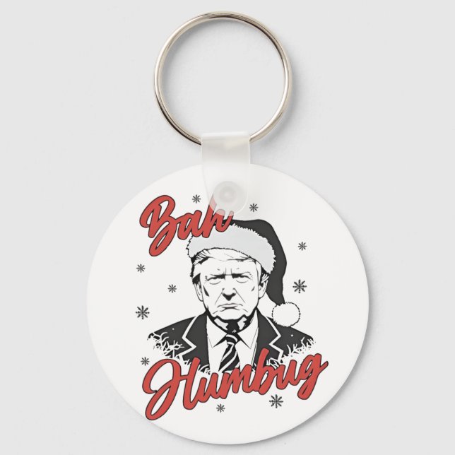 Llavero Navidades del Día de la Inauguración de Trump (Anverso)