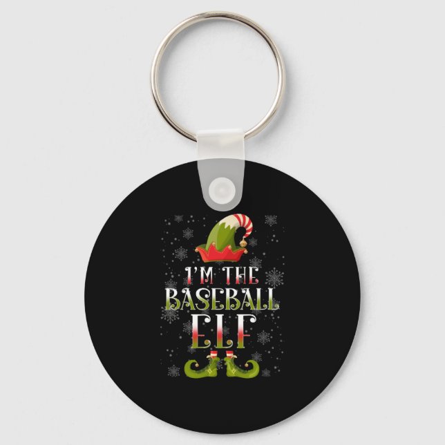 Llavero Navidades del Elf de Béisbol (Anverso)