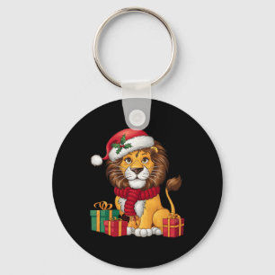 Llavero Navidades del León Lover Xmas Holiday Santa Lion