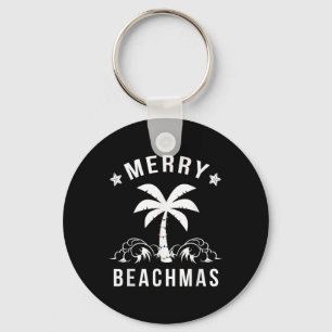 Llavero Navidades del Merry Beachmas Palm Tree Beach
