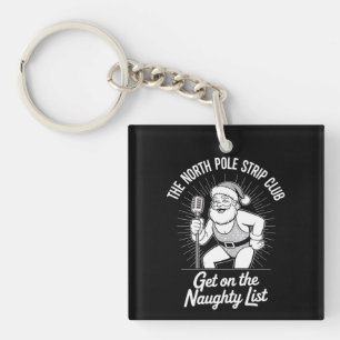 Llavero Navidades del North Pole Strip Club bailando
