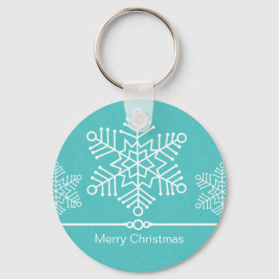 Llavero Navidades Delicados de Snowflakes Keychain