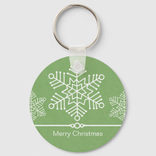 Llavero Navidades Delicados de Snowflakes Keychain
