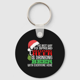 Llavero Navidades divertidos animan a la cerveza a beber u