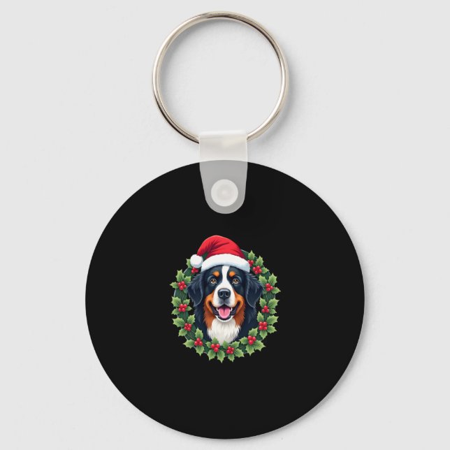 Llavero Navidades divertidos Bernese Mountain Tank Top (Anverso)